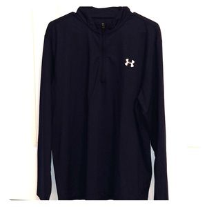 Under Armour men’s 1/4 zip, size Xl. Dark Blue